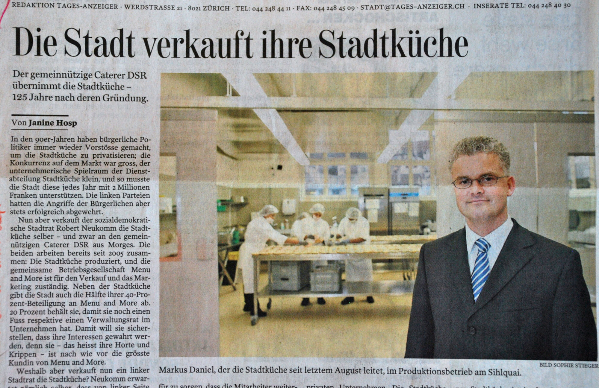 Verkauf Stadtkueche